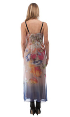 Classic Silk Maxi with Slit