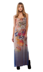Classic Silk Maxi with Slit