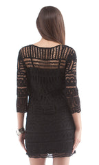 3/4 SLEEVE DRESS