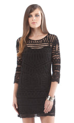 3/4 SLEEVE DRESS
