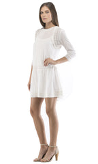 Antique Lace Drop Waist Dress