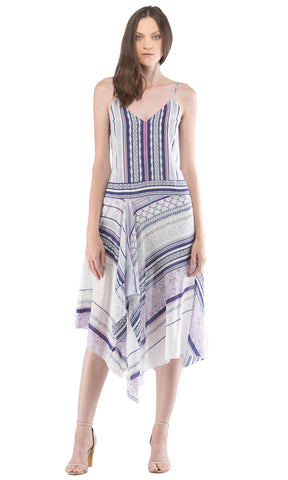 Asymmetrical Hem Cami Dress