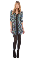 Contrast Placket Mini