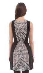 Contrast Waisted Mini