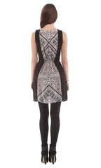 Contrast Waisted Mini