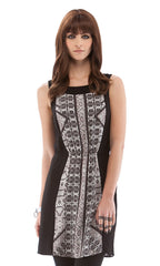 Contrast Waisted Mini