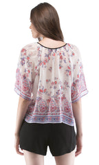 Crop Peasant Top
