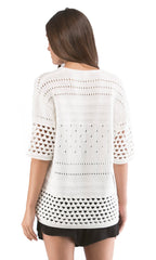 Deep V Oversize Crochet