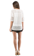 Deep V Oversize Crochet