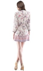 Drawstring Mini Dress