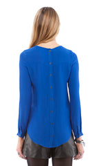 Embroidered Yoke Blouse