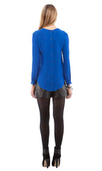 Embroidered Yoke Blouse