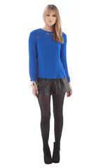 Embroidered Yoke Blouse