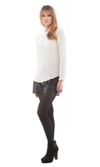Embroidered Yoke Blouse