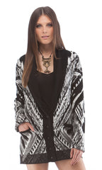 Elbow Patch Grandfather Sweater
