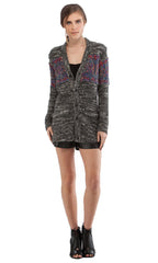 Elbow Patch Oversized Cardi