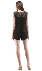 Embellished Shell Tank