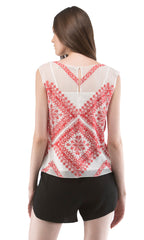 Embellished Shell Tank