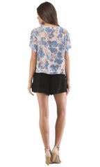 Paisley Embellished Tee