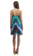 EMBROIDERED SWING DRESS