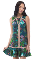 Faceted Mini Dress
