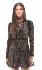 Fit And Flare Zip Back Dress