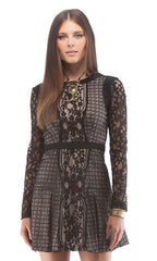 Fit And Flare Zip Back Dress