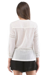 Gauze Lace Top