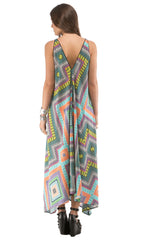 Hanky Zip Front Dress