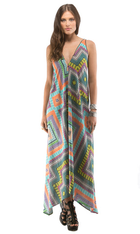 Hanky Zip Front Dress