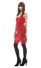 Lace Hem Slip Dress