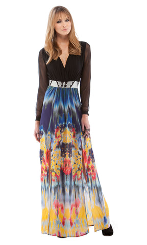 Long Sleeve Maxi With Slits
