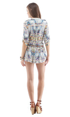 LACE INSET ROMPER