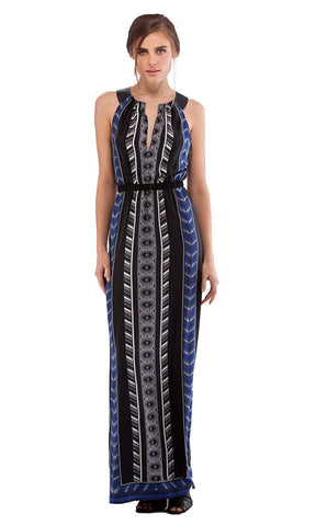 Leather Racerback Maxi