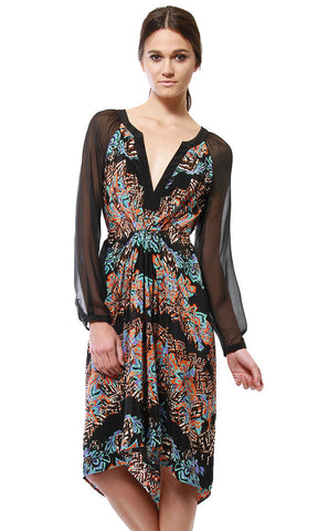 Long Sleeve High low Dress