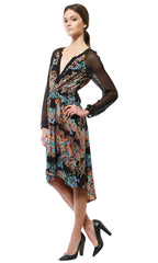 Long Sleeve High low Dress