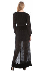 Long Sleeve Maxi with Slits