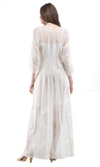 Long Sleeve Vintage  Maxi