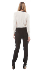 Notched Collar Jumpsuit