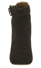 Preslie Calf Suede Bootie