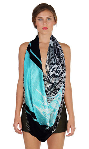 Psychedelic Snake Scarf