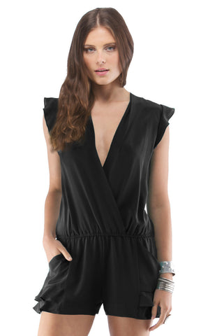 Ruffle Flutter Romper