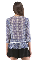 Ruffle Blouse