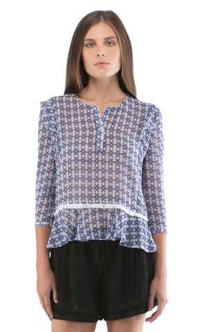 Ruffle Blouse