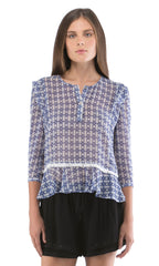 Ruffle Blouse