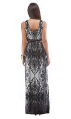 Sleeveless Tie Back Maxi