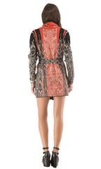 Snake Log Cabin Sweater