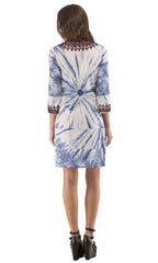 Embroidered Tie Dye Jalaba