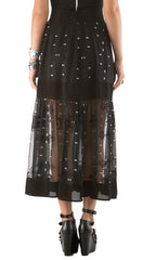 Tiered Maxi Skirt