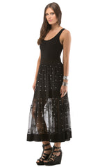 Tiered Maxi Skirt
